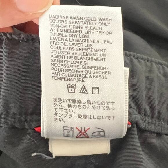 The North Face Pants Mens Large Convertible Hiking Zipper To Shorts Belted Logo - Picture 11 of 15